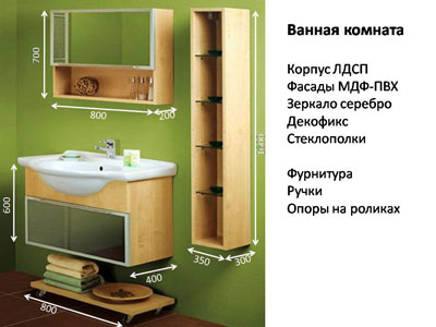 Мебель для ванной 21